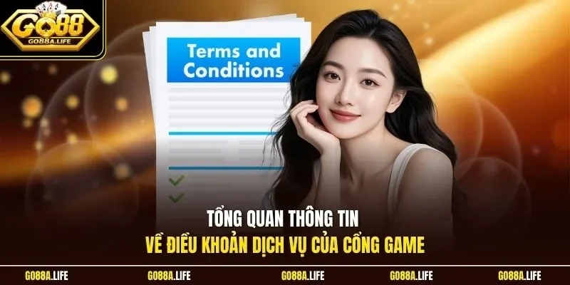 Tổng quan thông tin về điều khoản dịch vụ của cổng game